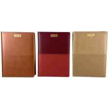AGENDA A5 184 PAGINA PAPEL AMARILLO BORDE DORADO 60gsm - 783-2033096