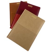 AGENDA A5 184 PAGINA PAPEL AMARILLO BORDE DORADO 60gsm - 783-2033096