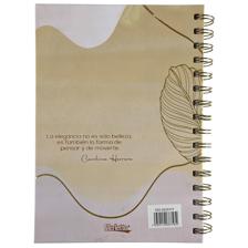 NOTEBOOK ESPIRAL A5 96 PAGINA PAPEL BLANCO 70gsm - 783-2033117