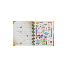 36PCS/CTN HARD COVER SPIRAL PLANNER WITH GOLDEN CORNER 12 MO - 783-2033128
