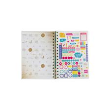 50PCS/CTN A5 SPIRAL NOTEBOOK WITH FLY PAGE AND 1 SHEET STICK - 783-2033164