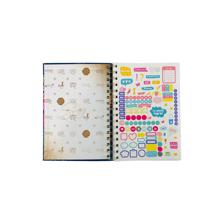 50PCS/CTN A5 SPIRAL NOTEBOOK WITH FLY PAGE AND 1 SHEET STICK - 783-2033168