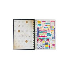 50PCS/CTN A5 SPIRAL NOTEBOOK WITH FLY PAGE AND 1 SHEET STICK - 783-2033169