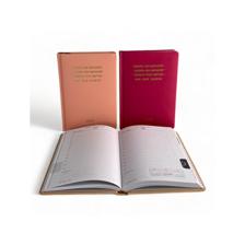 60PCS/CTN A5 2025 DIARY 180 SHEETS 60gsm WHITE PAPER 2 COLOR - 783-2033202