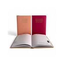 60PCS/CTN A5 2025 DIARY 180 SHEETS 60gsm WHITE PAPER 2 COLOR - 783-2033202