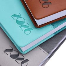 60PCS/CTN A5 2026 DIARY 180 SHEETS 60gsm WHITE PAPER 2 COLOR - 783-2033259