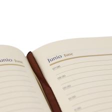 AGENDA 2027 B5 BORDE DORADO PAPEL AMARILLO 196 PAGINAS - 783-2033351