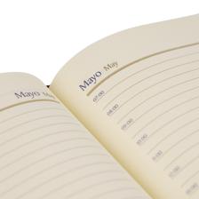 DIÁRIO 2027 B5 COM BORDA DOURADA, PAPEL AMARELO, 196 PÁGINAS - 783-2033352