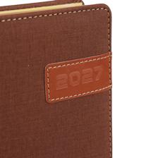 DIÁRIO 2027 B5 COM BORDA DOURADA, PAPEL AMARELO, 196 PÁGINAS - 783-2033353