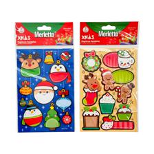 ASSORTED CHRISTMAS STICKERS - 784-7144540