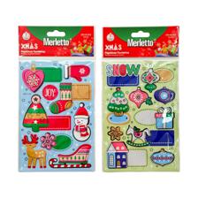 ASSORTED CHRISTMAS STICKERS - 784-7144542