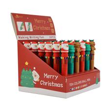 BOLIGRAFOS 10 EN 1 NAVIDENOS 36PCS - 784-8694906