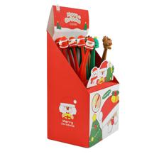 BOLIGRAFOS GEL AGITABLES NAVIDENOS 24PCS - 784-8694907