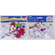 FOMI ADHESIVO ESCARCHADO ESTRELLAS - 785-5503031