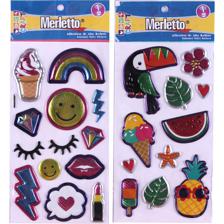 576PCS/CTN, EMBOSSED PUFFY STI - 785-6643281