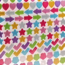 288PCSCTN SHEETS FOIL PAPER STICKERS IN OPP BAG WITH BACK CA - 785-6644414