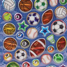 288PCSCTN PUFFY STICKERS IN OPP BAG WITH BACK CARD PACKING. - 785-6644417