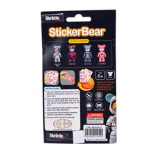 144PCSCTN 3D MODEL STICKERS INOPP BAG WITH CARD PACKING. DE - 785-6644547