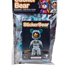 144PCSCTN 3D MODEL STICKERS INOPP BAG WITH CARD PACKING. DE - 785-6644549