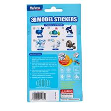 ADESIVOS DE MODELO 3D (BALEIA AZUL) - 785-6644557