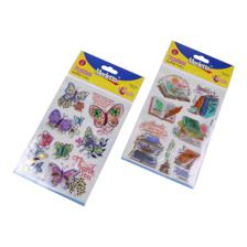 STICKER PUFFY DORADO CON FOIL 1 HOJA SURTIDA - 785-7144336