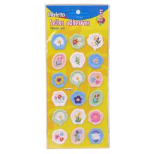 288PCSCTN SHEET EMBOSSED WAX SEA SOFT PUFFY STICKERS IN OPP - 785-7144421