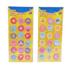 288PCSCTN SHEET EMBOSSED WAX SEA SOFT PUFFY STICKERS IN OPP - 785-7144422