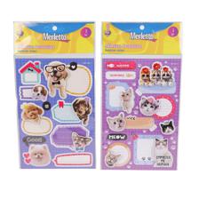 288PCSCTN SHEET KAWAII MEMO HANDMADE STICKER IN OPP BAG WIHT - 785-7144599