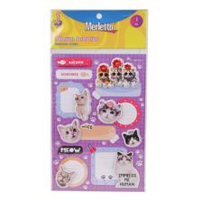 288PCSCTN SHEET KAWAII MEMO HANDMADE STICKER IN OPP BAG WIHT - 785-7144599