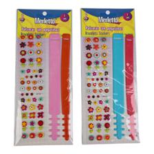 288PCSCTN SHEET FUN WITH STICKERS DIY BRACELETS WITH BACK CA - 785-7144600