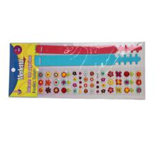 288PCSCTN SHEET FUN WITH STICKERS DIY BRACELETS WITH BACK CA - 785-7144600