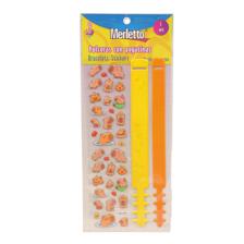 288PCSCTN SHEET FUN WITH STICKERS DIY BRACELETS WITH BACK CA - 785-7144601