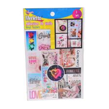 288PCSCTN SHEET VINYL STICKERSWITH L-CARD IN OPP BAG PACKIN - 785-7144602