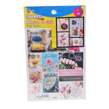 288PCSCTN SHEET VINYL STICKERSWITH L-CARD IN OPP BAG PACKIN - 785-7144602