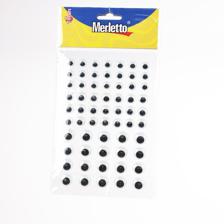 OJOS MOVIBLES BRILLAN EN LA OSCURIDAD 62 PZAS TAMANOS 10MM, 12MM, 15MM - 785-7564570