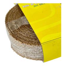 144PCS/CTN BURLAP ROLL WITH HANGTAG PACKING. SIZE: 2.54cm*9M - 785-7964256