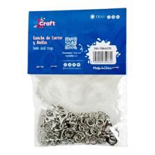 288BAGS/CTN JEWELLERY FINDINGSIN OPP BAG WITH HEADER CARD P - 785-7964270