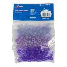 96BAGS/CTN 3PK BAGS CRAFT BEADS IN OPP BAG WITH HEADER CARD - 785-7964281