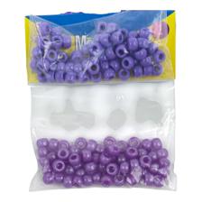 96BAGS/CTN 3PK BAGS CRAFT BEADS IN OPP BAG WITH HEADER CARD - 785-7964281