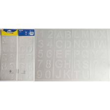 PLANTILLAS 4PZS LETRAS Y NUMEROS - 785-7964519