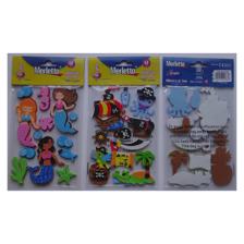 144BAGS/CTN 3D FOAM STICKERS ON PET SHEET IN OPP BAG WITH HE - 785-8944088