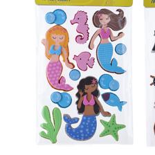 144BAGS/CTN 3D FOAM STICKERS ON PET SHEET IN OPP BAG WITH HE - 785-8944088