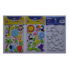 144BAGS/CTN 3D FOAM STICKERS ON PET SHEET IN OPP BAG WITH HE - 785-8944093