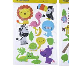 ADHESIVO DE FOMI 3D - ANIMALES - 785-8944093