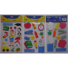ADHESIVO DE FOMI 3D - ESCUELA - 785-8944098