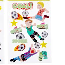 144BAGS/CTN 3D FOAM STICKERS ON PET SHEET IN OPP BAG WITH HE - 785-8944105