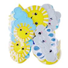 144BAGS/CTN 40PCS FOAM STICKERS IN OPP BAG WITH HEADER CARD - 785-8944115