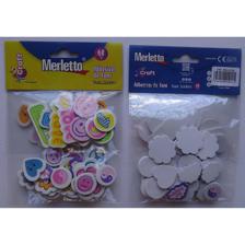 144BAGS/CTN 43PCS FOAM STICKERS IN 2 OF OPP BAG WITH HEADER - 785-8944126