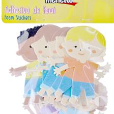 ADHESIVO DE FOMI 18PZA NIOS - 785-8944127