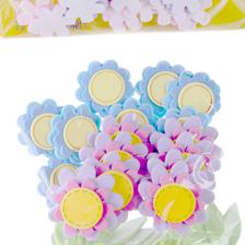 ADHESIVO D FOMI 85PZA FLORES PETALOS Y TALLOS - 785-8944130